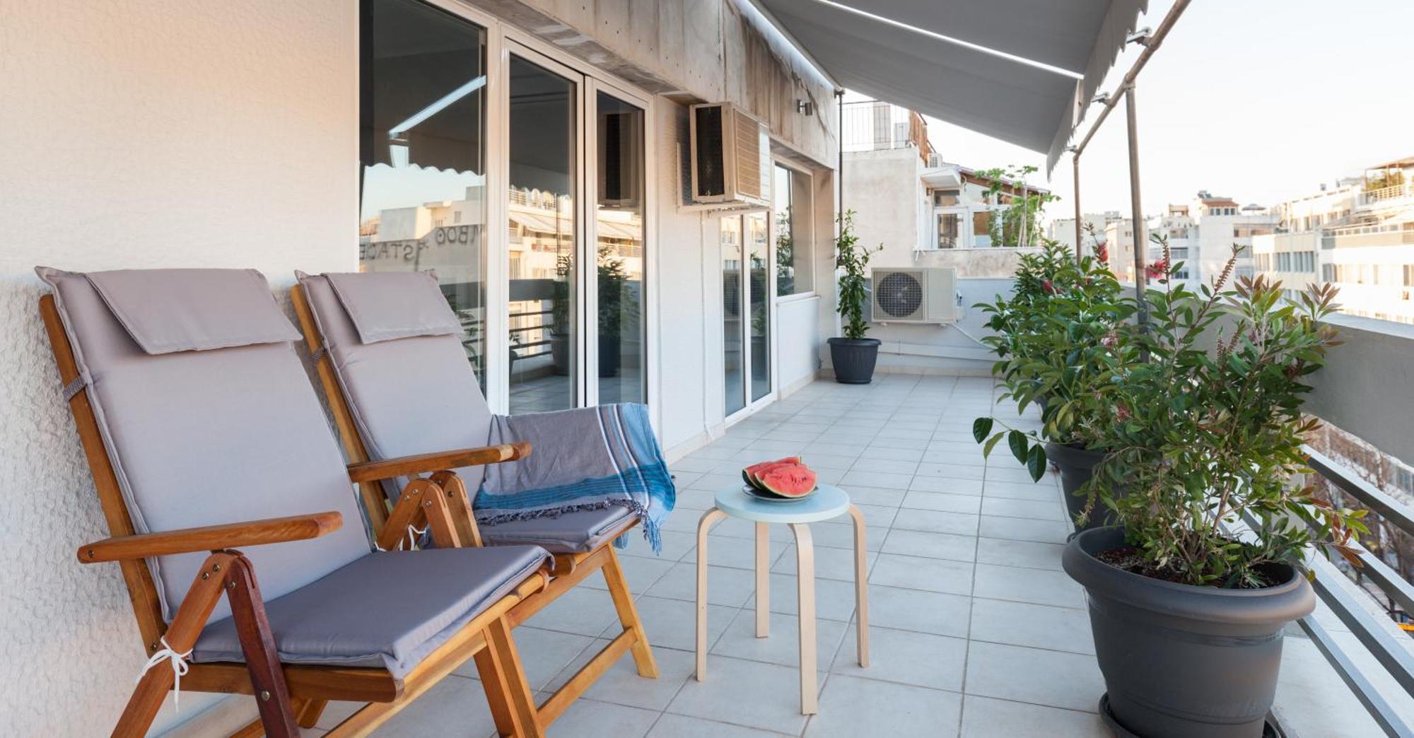 Amazing Penthouses With Acropolis View Aten Exteriör bild