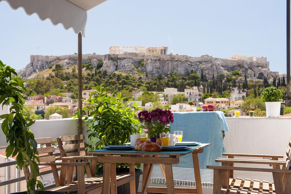 Amazing Penthouses With Acropolis View Aten Exteriör bild