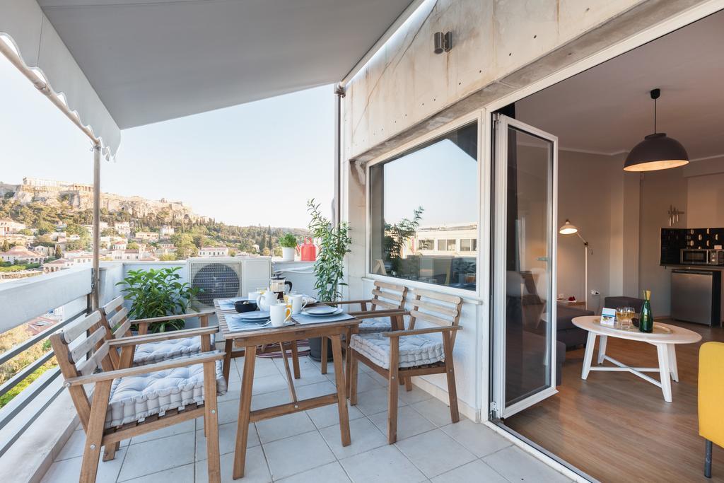 Amazing Penthouses With Acropolis View Aten Exteriör bild